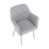 Scaun vizitator textil clasic - CentrumScaune.ro