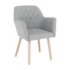 Scaun vizitator textil clasic - CentrumScaune.ro
