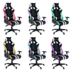 Scaun de gaming din piele ergonomic Tofi pentru adulți Scaun de birou înclinabil reglabil cu suport lombar Tetiera tapițată Cotiera cu spate înalt Scaun executiv Scaun de curse pentru jocuri video - CentrumScaune.ro