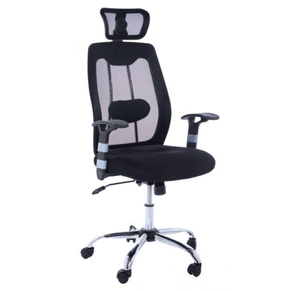 Scaun ergonomic LAMBO PRO, Mesh, Negru