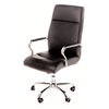 Scaun directorial, tapitat piele ecologica C9001 Negru