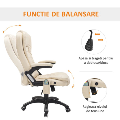 Scaune ergonomice recliner managerial de birou