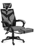 Scaun gaming mesh ergonomic, Gri