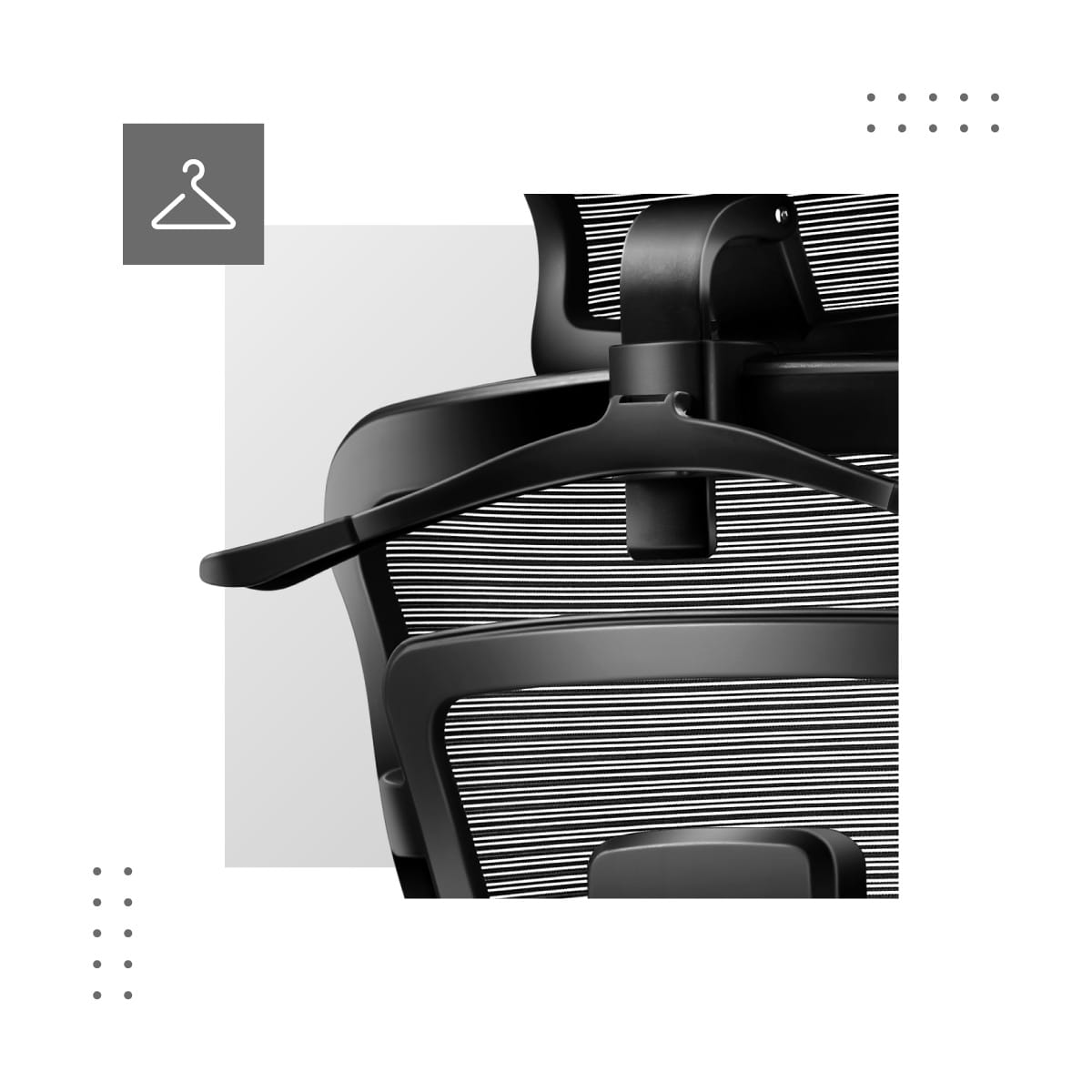 Scaun ergonomic de birou MAGNUM ELITE, Tetiera, Utilizare 8 ore/zi, Suport lombar, Negru