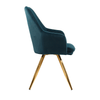 Scaun vizitator Armonia, elegant cu picioare metalice