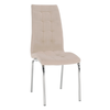 Scaun bucatarie Geta albastru inchis, roz, verde, crem, gri picioare cromate catifea
