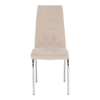 Scaun bucatarie Geta albastru inchis, roz, verde, crem, gri picioare cromate catifea