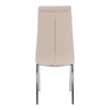 Scaun bucatarie Geta albastru inchis, roz, verde, crem, gri picioare cromate catifea