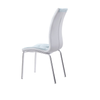 Scaune bucatarie albastre cromate 231
