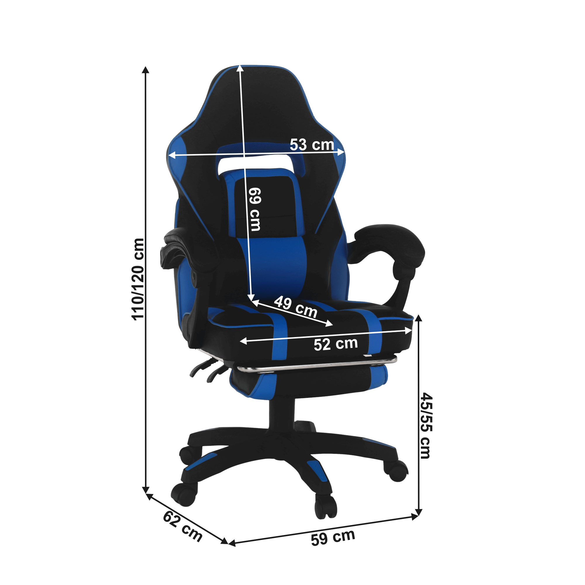 Scaune birou ergonomice, funcție recliner, suport picioare 818
