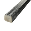 Scaun textil tapitat stivuibil albastru, negru, crem
