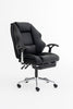 Scaun directorial recliner, suport picioare, Alb perlat 051 - CentrumScaune.ro