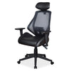 Scaun de birou ergonomic tapitat cu piele ecologica si stofa