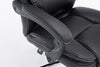 Scaun birou directorial, Suport picioare, piele ecologica, 2272, Negru