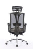 Scaune ergonomic, spătar din Mesh, tetiera si lombar reglabil, Negru, 5070H - CentrumScaune.ro