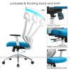 Scaune birou ergonomice mesh -  Suportul lombar reglabil -brate reglabile