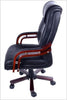 Scaun ergonomic, tapitat piele ecologica 911 negru, l51xA51xH70 cm