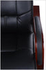 Scaun ergonomic, tapitat piele ecologica 911 negru, l51xA51xH70 cm