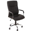 Scaun ergonomic, tapitat piele ecologica Rosu Crem Negru, l63xA50xH64 cm