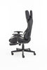 Scaun gaming Grandprix V2 cu suport picioare, Negru