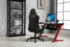 Scaun gaming negru/gri 5020