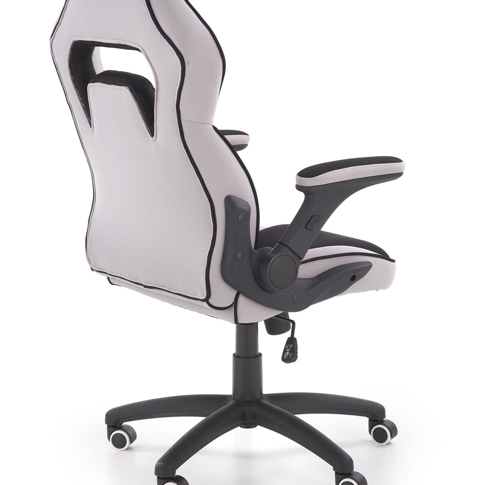 Scaun de birou ergonomic APOLLO, Model ergonomic, cadru metalic cromat, Utilizare 8 ore, tesatura Black Mesh