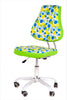 Scaune birou copii,tapitat piele ecologica 6737 verde, l45xA42xH47 cm