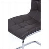 Scaune bucatarie maro cromate 231S