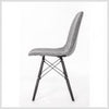 Scaune bucatarie, tapitat stofa 52 Gri, l44xA40xH43 cm