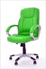 Scaune de birou ergonomice, tapitat piele ecologica 7061 portocaliu,rosu,verde, l52xA48xH62