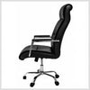 Scaune directorial, tapitat piele ecologica 903H Negru,
