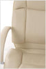 Scaune directoriale, tapitat piele ecologica 7010 Crem, l52xA55xH111-121 cm