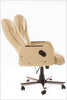 Scaune ergonomice directoriale, tapitat piele ecologica 2730 Crem, l52xA50xH104-114 cm