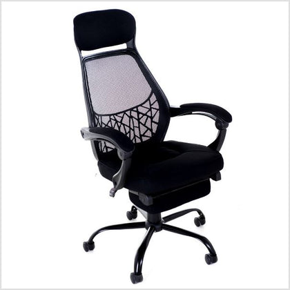 Scaune ergonomice, tapitat mesh, suport picioare, l50xA50xH70 cm