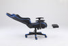Scaune gaming Piele perforata - Negru/Albastru