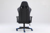 Scaune gaming Piele perforata - Negru/Albastru