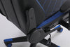 Scaune gaming Piele perforata - Negru/Albastru