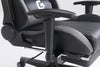 Scaune gaming Piele perforata - Negru/Gri