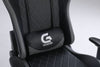 Scaune gaming Piele perforata - Negru/Gri