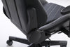 Scaune gaming Piele perforata - Negru/Gri