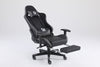 Scaune gaming Piele perforata - Negru/Gri