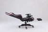 Scaune gaming Piele perforata - Negru/Roz