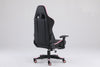 Scaune gaming Piele perforata - Negru/Roz