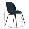 Scaun de conferinta AMIRA, Convenabil si Practic, Culoare Blue, Visiniu, Beige